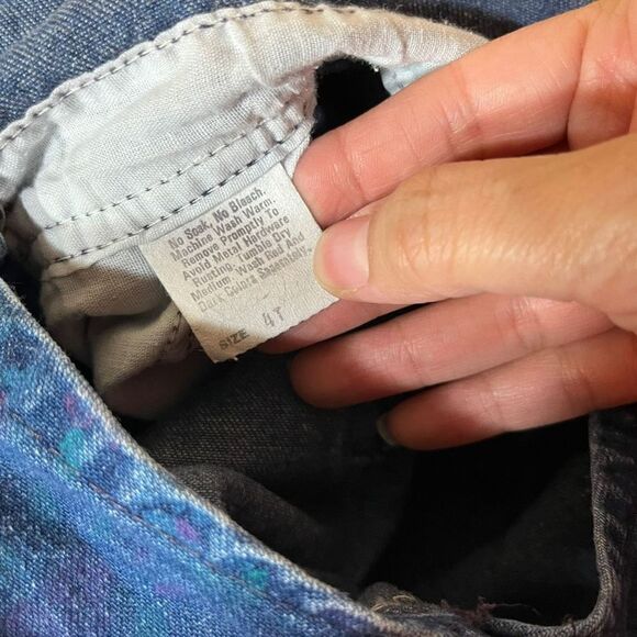 Vintage Oshkosh B’Gosh Jean Overalls Size 4T - Picture 12 of 13